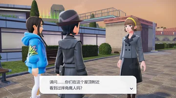 请问……你们在这个屋顶附近
看到过摔角鹰人吗？