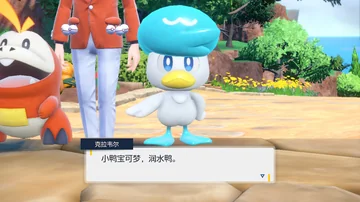 克拉韦尔
小鸭宝可梦，润水鸭。