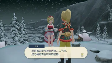 珠贝
而且据说是与神奥大尊……不对，
是与帕路奇亚有关的宝物。